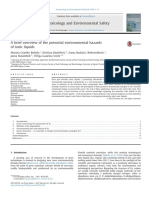 A Brief Overview of The Potential Environmental Hazards of Ionic Liquids