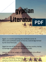 Egyptian Literature