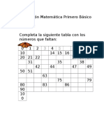 Sumas y Restas 1ro Basico