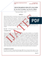 Vibration Analysis of Bearings Using FFT Analyzer 59-68