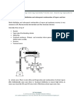 Solvent Losses in Batch Distillation and Subsequent Condensation of Vapors and How To Save