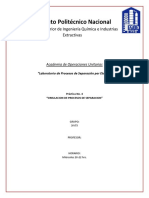 Simulación de Procesos de Separación