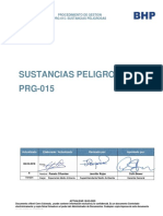 PRG-015 Sustancias Peligrosas