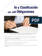 Unidad 1. Recurso 2. Concepto y Clasificación de Las Obligaciones