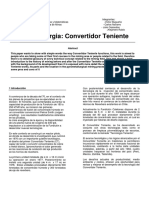 Convertidor El Teniente - UCHILE PDF