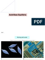 Acid Base Equilibria 1