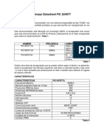 Ensayo Datasheet PIC 16F877