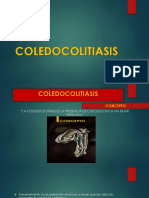 COLEDOCLITIASIS