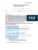 Evaluación Manual de Ejecución TDMK - 3 Versión