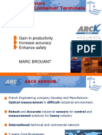 Arck Sensor Solutions For Container Terminal 2018v2