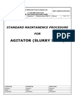 SMP For Agitator (Slurry Sump)