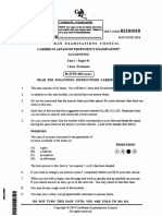 CAPE Accounting MCQ