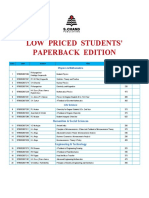 Low Price Student Paperback Edition