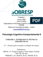 13técnicas para Evocação e Avaliação de Crenças