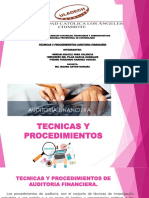 Diapositivas Tecnicas y Procedimientos Auditori Financiera