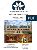 Research Report (JAHANGIR'S TOMB)