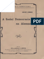 Gustav Landauer - A Social Democracia Na Alemanha