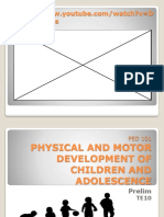 Physical and Motor Development 