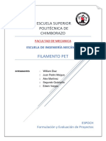 Proyecto de Formulación