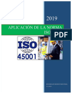 Aplicacion de Iso 45001