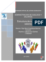 Cruz Leticia Estructura de Sueldos y Salarios