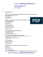 ISTQB Dumps and Mock Tests For Foundation Level Paper 25 PDF