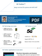 5G Toolbox Model, Simulate, Design