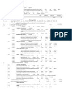 Presupuesto Mejoramiento Vía