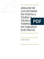 INFORME ELÉCTRICO Análisis Sistemas de Puesta A Tierra y Calidad de Energía