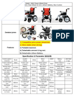 6401 Power Wheelchair