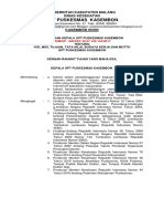 2.3.6.1 SK Visi, Misi, Tujuan, Tata Nilai, Budaya Kerja Dan Motto Puskesmas 2019