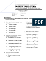 Soal Penialain Aksara Jawa 1 PDF