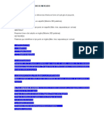 Estructura Del Informe Estudio de Mercados