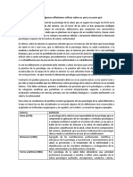 Psicología de La Salud Reflexiones