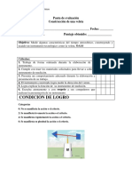 Pauta de Evaluación Veleta