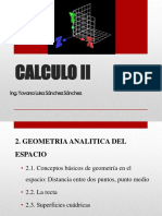 Tema 2 Geometria Analitica en El Espacio