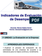 Indicadores de Evaluacion y Desempeño