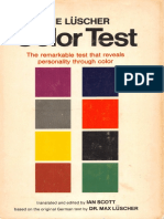 The Luscher Color Test PDF