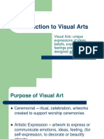 Introduction To Visual Arts Power Point TF