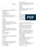 Tle Major Test Set 010 Basic Electricity 1