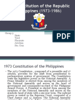 1973 Constitution of The Republic of The Philippines