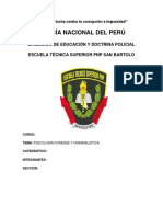 Psicologia Forense y Criminalistica - PNP