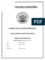 CPC Project Jurisdiction of Court