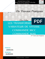 Travaux Pratiques Commande MAS Commande PDF