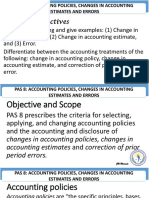 PAS 8 - Changes in Acctg Policies, Estimates and Error