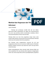 Manfaat Dan Kegunaan Dari Teknologi Informasi