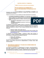 Tema 2. Procesos de Seleccion de Proveedores PDF