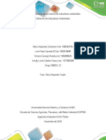 Fase 4 - Aplicación de Un Sistema de Indicadores Ambientales - 358024 - 12 DEFINICION INDICADORES AMBIENTALES FASE 4