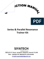 RLC Resonance Trainer Kit