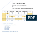 Exam 3 Review Answers